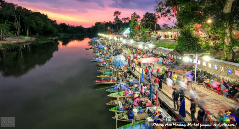 Ini 5 Tempat Wisata Top di Thailand Selatan, Ada Floating Market Lebih Keren